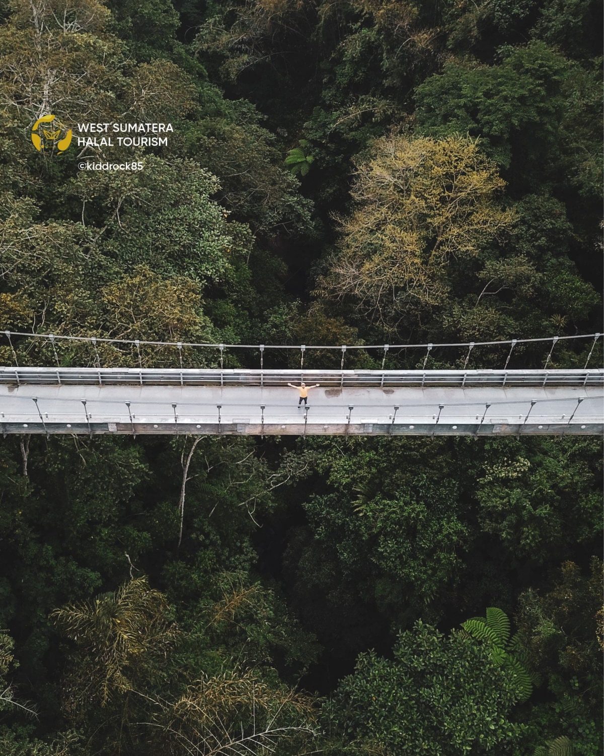Jembatan Gantung Terpanjang di Sumatera Barat