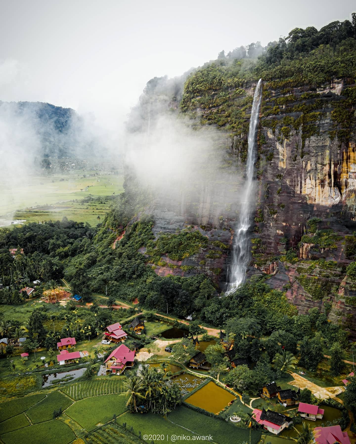Foto Air Terjun Lembah Harau oleh uda @niko.awank